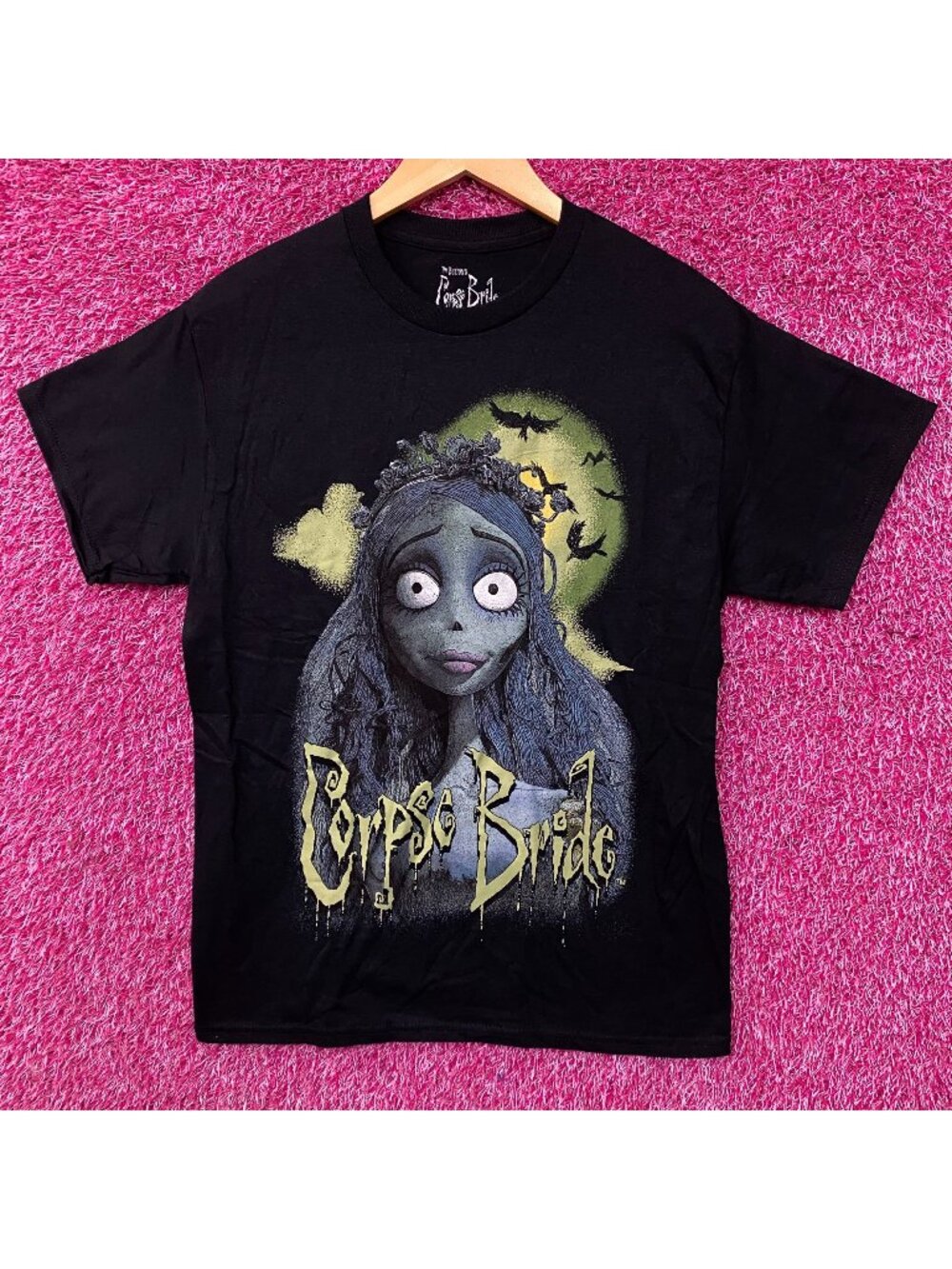 Tim Burton Corpse Bride Emily Graphic Tee Medium